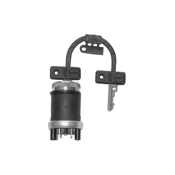 QUADRETTO C/CHIAVE 2 POS. 4 FASTON