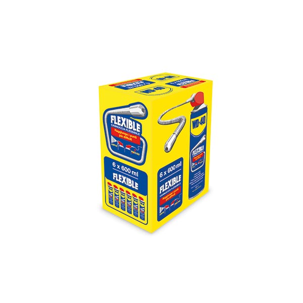 WD-40 FLEXIBLE 600ML (CARTONE 6 PZ)