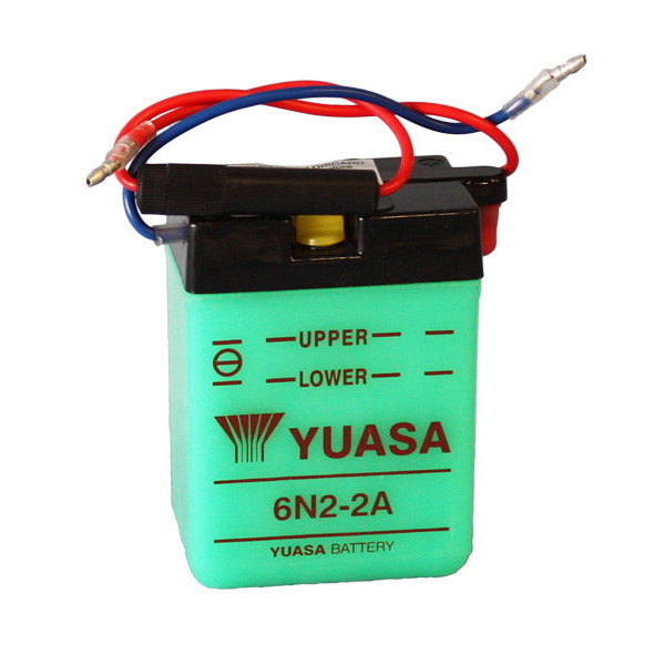 BATTERIA YUASA 6N2-2A-1 6V-2AH