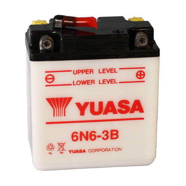 BATTERIA YUASA 6N6-3B 6V-6AH