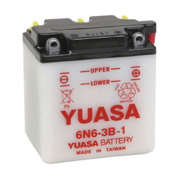 BATTERIA YUASA 6N6-3B-1 6V-6AH