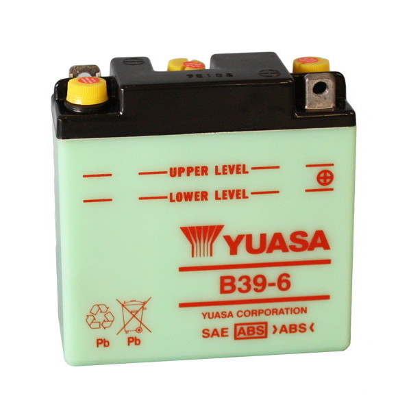 BATTERIA YUASA B39-6 6V-7AH