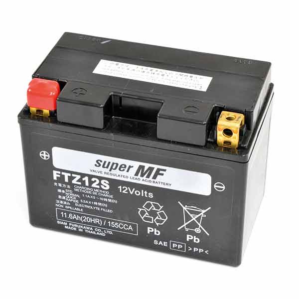 BATTERIA FURUKAWA FTZ12S 12V-11AH (SIGILLATA ATTIVATA - FACTORY SEALED)