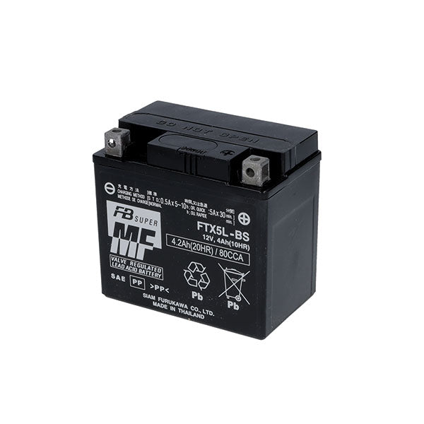 BATTERIA FURUKAWA FTX5L-BS 12V-4AH (ATTIVATA - ACTIVATED)