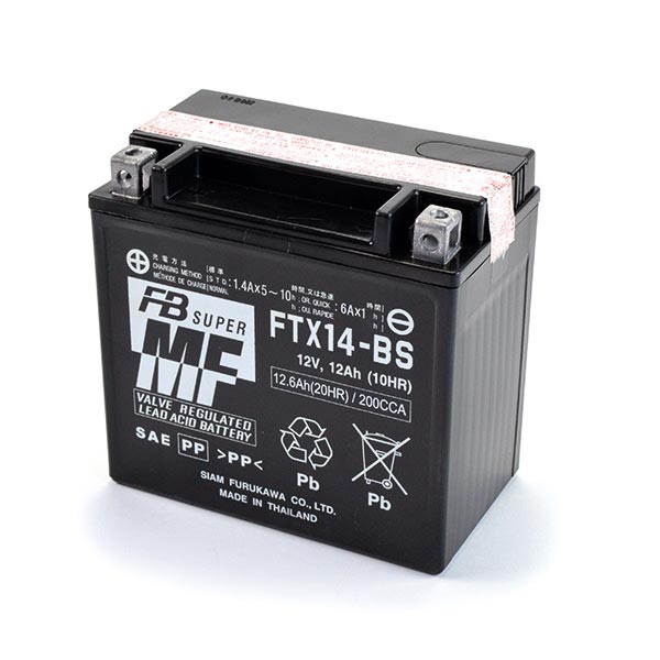 BATTERIA FURUKAWA FTX14-BS 12V-12AH (SIGILLATA CON ACIDO A CORREDO)