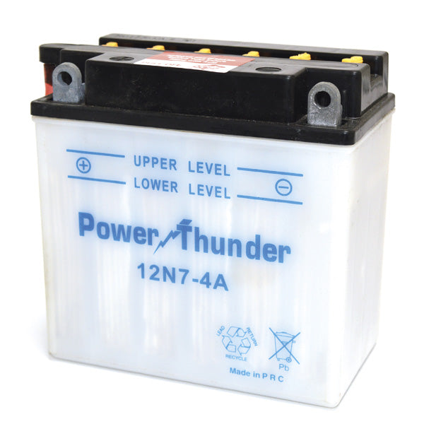 BATTERIA POWER THUNDER 12N7-4A 12V-7AH