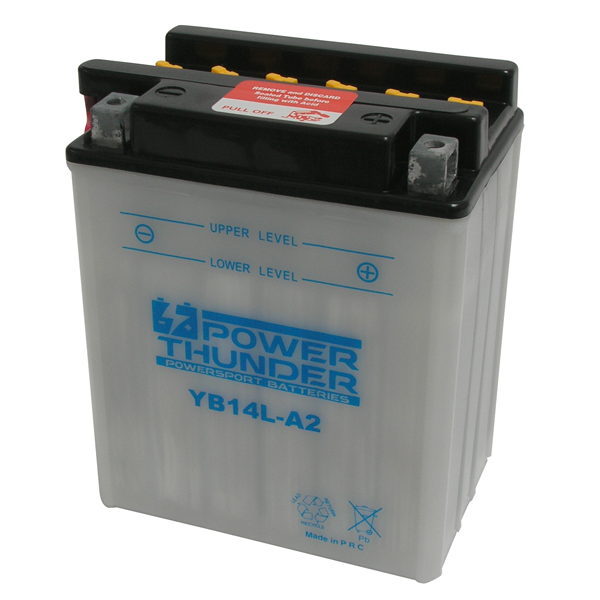 BATTERIA POWER THUNDER YB14L-A2 12V-14AH