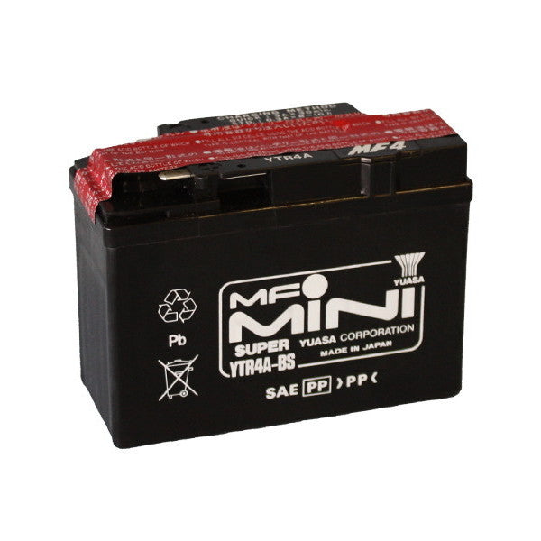 BATTERIA YUASA YTR4A-BS 12V-2.3AH (SIGILLATA CON ACIDO A CORREDO)