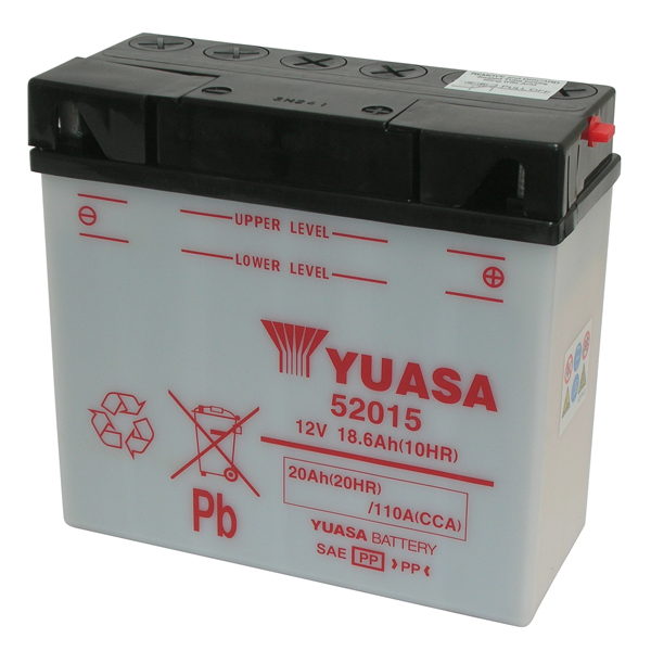 BATTERIA YUASA 52015 12V-20AH