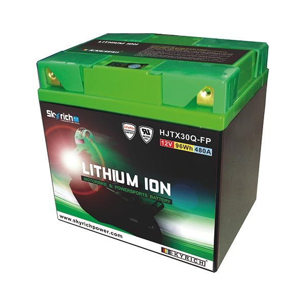 BATTERIA SKYRICH LITIO HJTX30Q-FP 12.8V-8AH