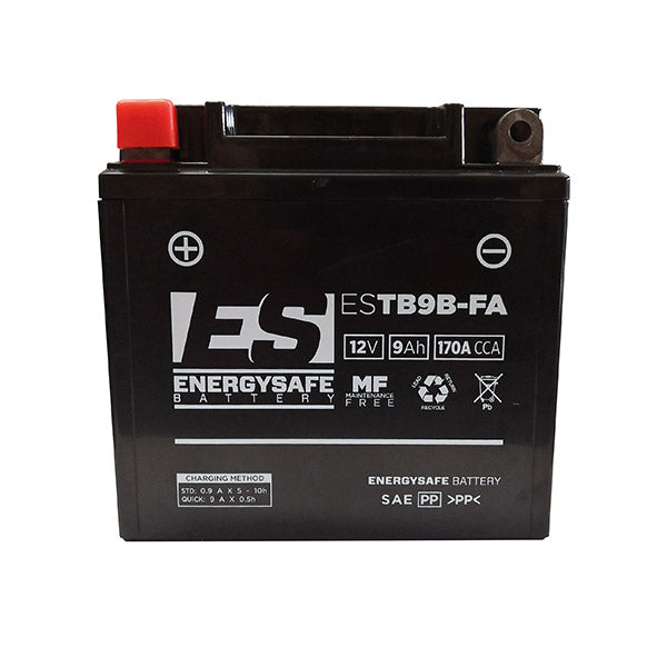 BATTERIA ENERGYSAFE ESTB9B FA 12V-9AH  (SIGILLATA ATTIVATA - FACTORY SEALED)
