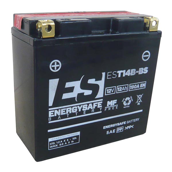 BATTERIA ENERGYSAFE EST14B-BS 12V-12AH (SIGILLATA CON ACIDO A CORREDO)