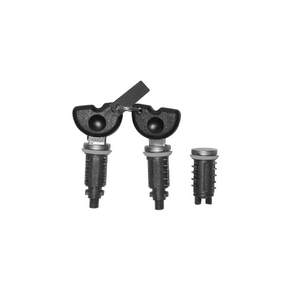 SET SERRATURE PIAGGIO HEXAGON LX/LXT 125/180 2T - 250 (3 PZ.)