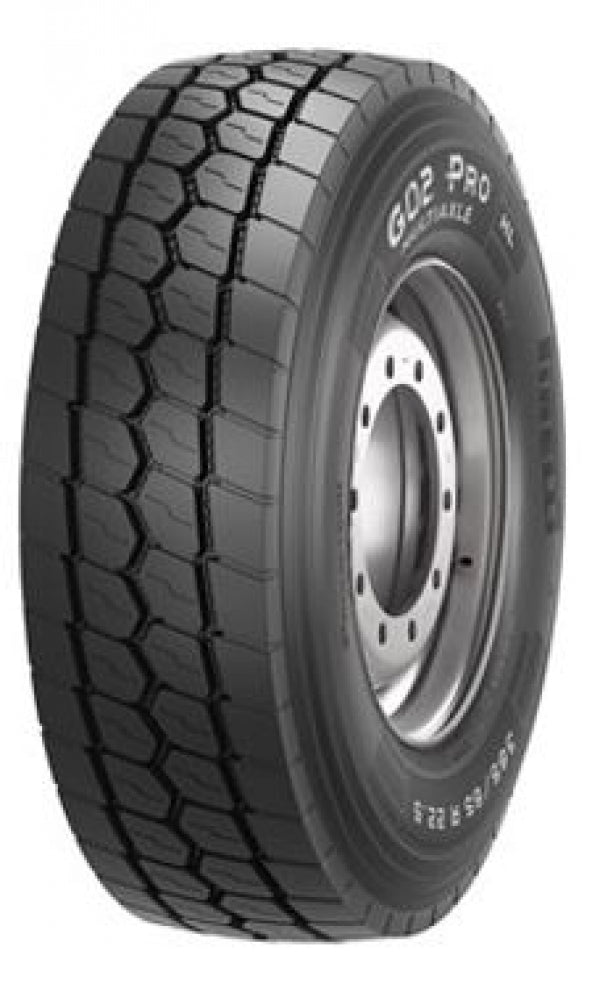 PIRELLI 385/65 R22.5 164 K(158L) G02 PRO MULTIAXLE  HL (REMOLQUE/DIRECCIÓN-MIXTO) M+S/3PMSF