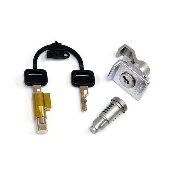 SET SERRATURE PIAGGIO VESPA P-X/P-E 3 PZ. (TIPO ZADI)