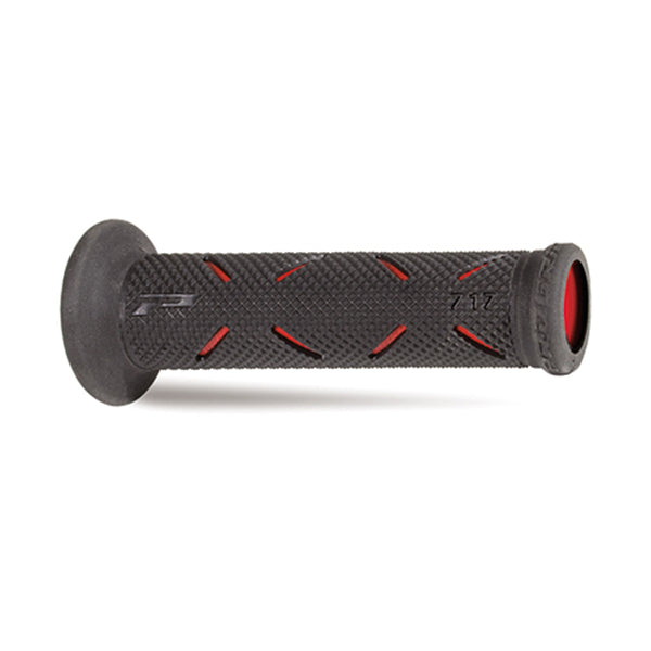 MANOPOLE STRADA FORATE PROGRIP 717 DUAL DENSITY (COLORE:ROSSO)