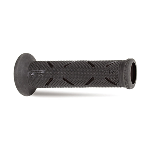 MANOPOLE STRADA FORATE PROGRIP 717 DUAL DENSITY (COLORE:TITANIO)