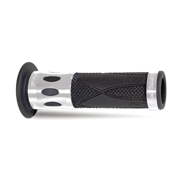 MANOPOLE STRADA FORATE PROGRIP 728 (COLORE:SILVER)