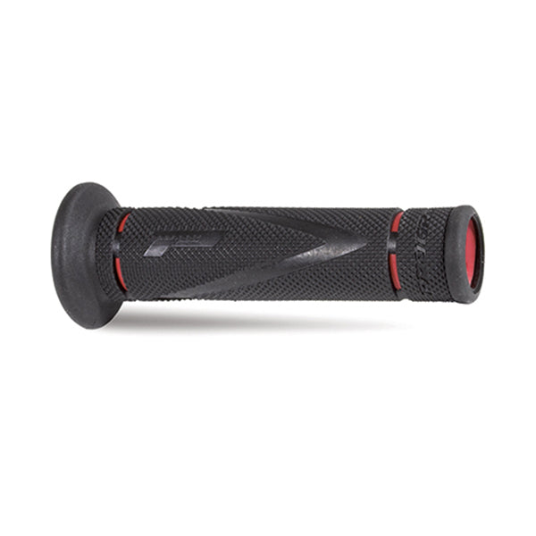 MANOPOLE RACING FORATE PROGRIP 838 DUAL DENSITY (COLORE:ROSSO)