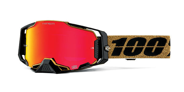MASCHERA 100% ARMEGA HIPER GLORY - LENTE A SPECCHIO ROSSA