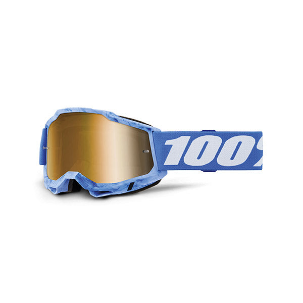 MASCHERA 100% ACCURI 2 SURSI - LENTE A SPECCHIO ORO