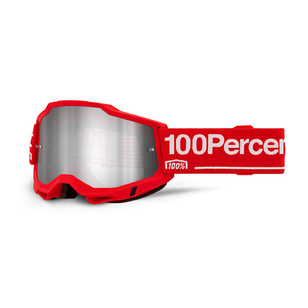 MASCHERA 100% ACCURI 2 WOLG - LENTE A SPECCHIO ARGENTO