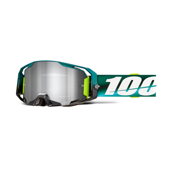 MASCHERA 100% ARMATIC POLARITY - LENTE A SPECCHIO ARGENTO