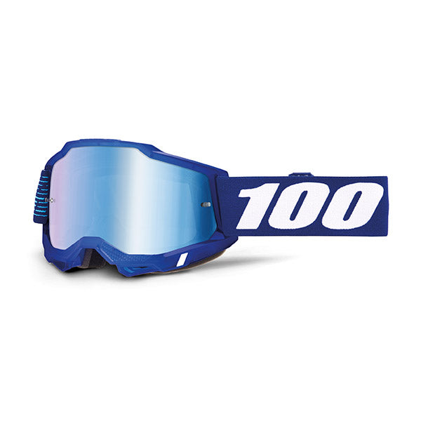 MASCHERA 100% ACCURI 2 2028 - LENTE A SPECCHIO BLU