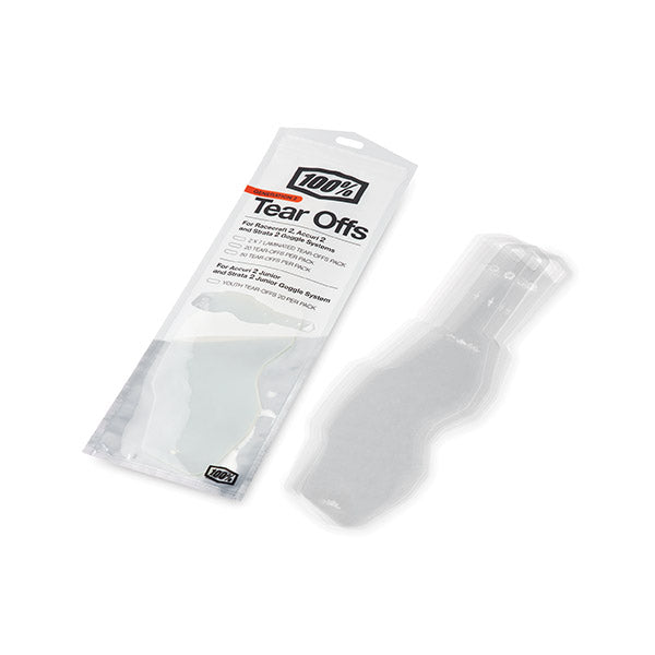 TEAR-OFFS STANDARD PER MASCHERE RC2/AC2/ST2 (CONFEZIONE DA 20PZ)