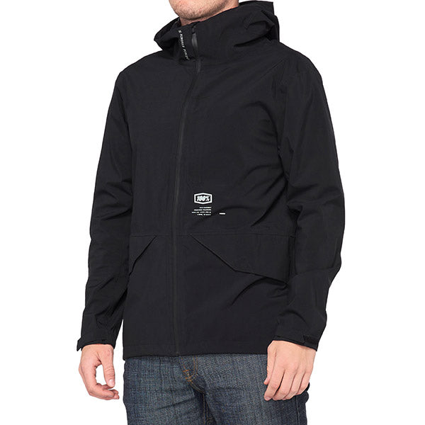GIUBBINO 100% HYDROMATIC PARKA BLACK (TAGLIA S)