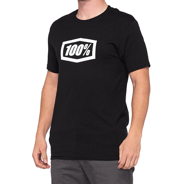 T-SHIRT 100% ESSENTIAL BLACK (TAGLIA XL)