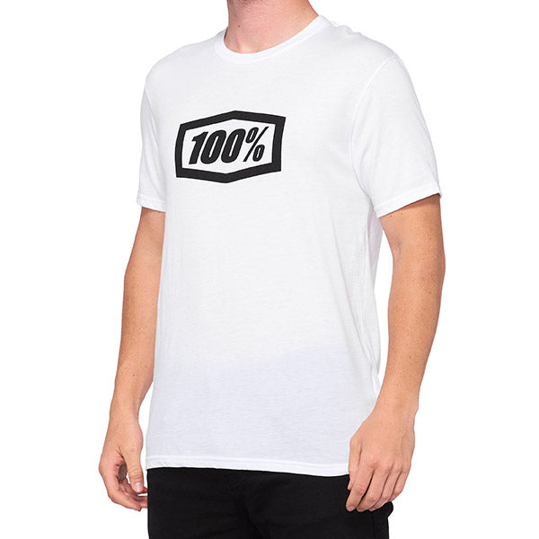 T-SHIRT 100% ESSENTIAL WHITE (TAGLIA M)