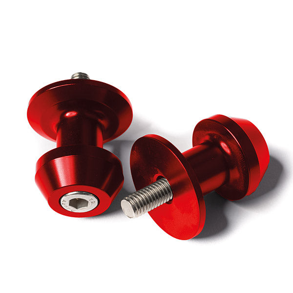 COPPIA SUPPORTI CAVALLETTO POSTERIORE (8MM) COLORE ROSSO