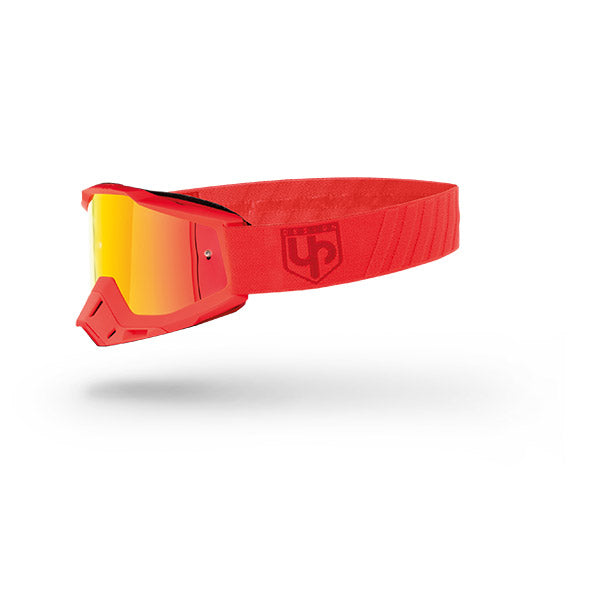 MASCHERA UP DESIGN BOLD RED - LENTE A SPECCHIO