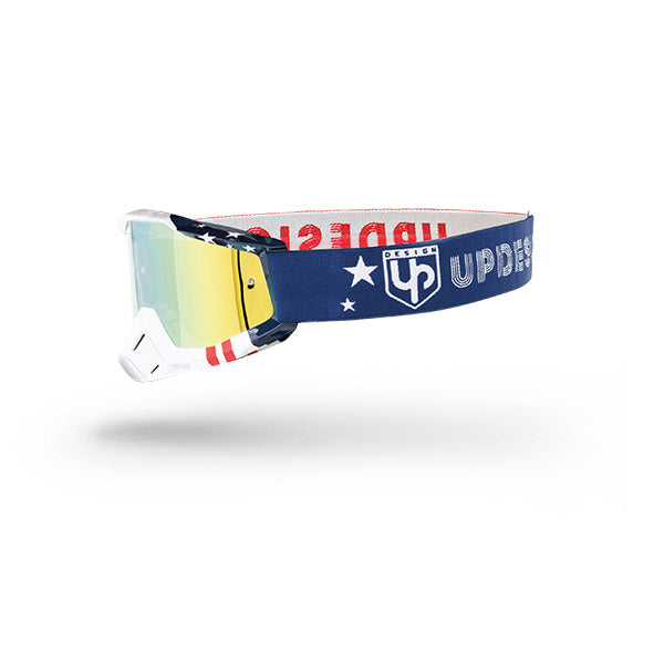 MASCHERA UP DESIGN BOLD PATRIOT - LENTE A SPECCHIO
