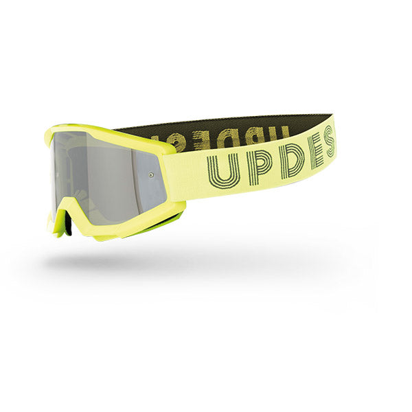 MASCHERA UP DESIGN DYNAMITE NEON YELLOW - LENTE A SPECCHIO