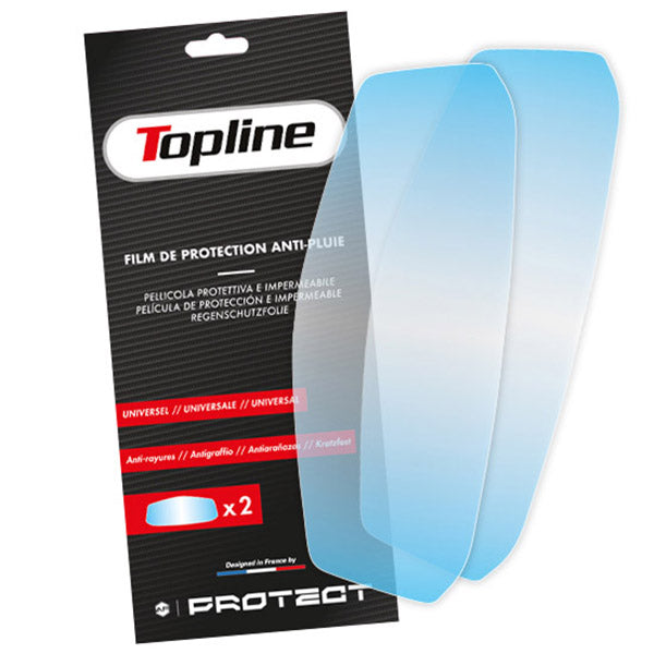 PELLICOLA IDROFOBICA TOPLINE PER VISIERA CASCO STRADALE