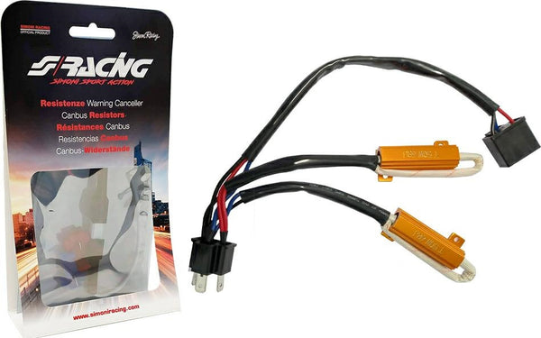 Resistenza 50W 6 Ohm cablato H4