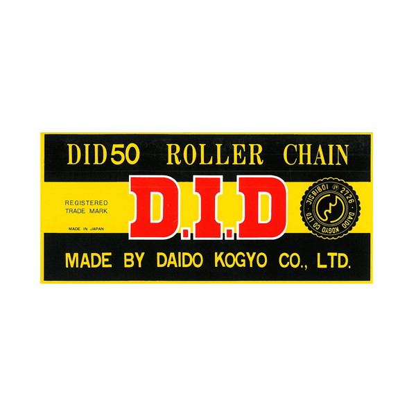 CATENA DID 530 (Black & Black) - Lunghezza: 96 maglie con giunto a clip (RJ)