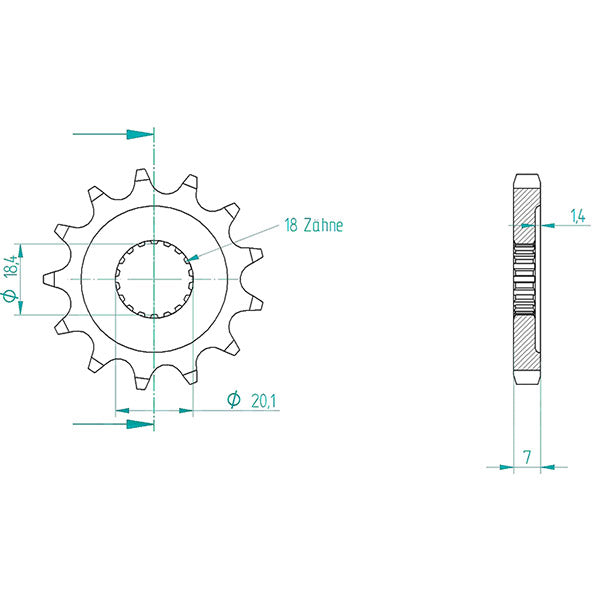 PIGNONE P428 - Z14 (DIS.00047)