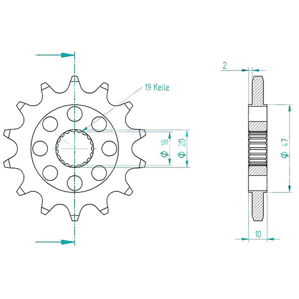 PIGNONE P520 - Z14 (DIS.00057)