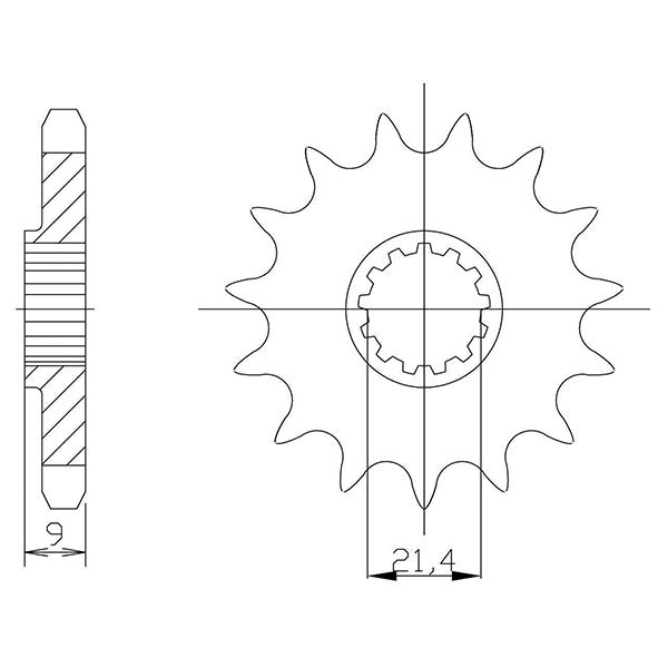 PIGNONE P520 - Z14 (DIS.00520)