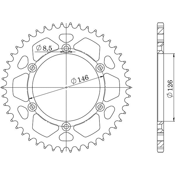 CORONA IN ACCIAIO P520 - Z53 (DIS.14203)