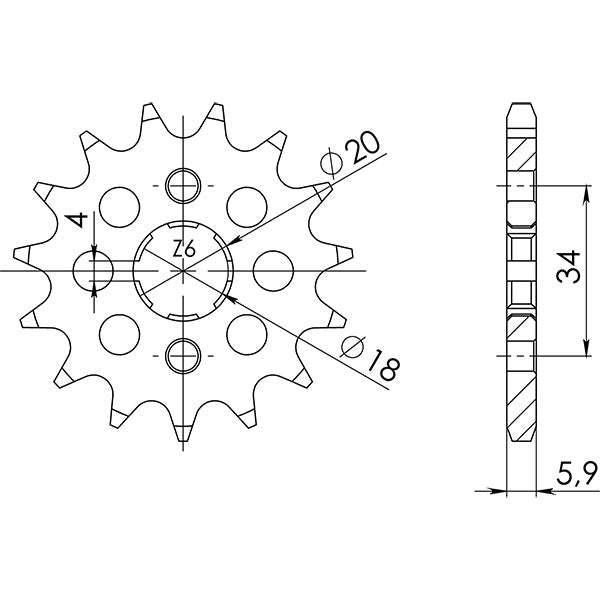 PIGNONE P428 - Z14 (DIS.20200)