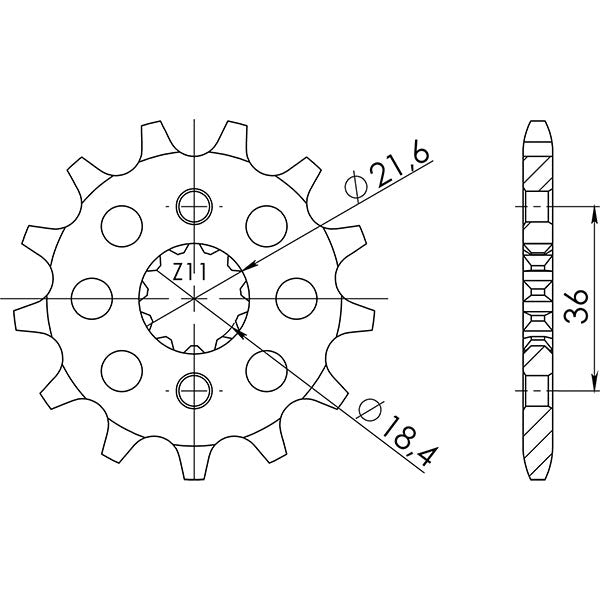 PIGNONE P520 - Z13 (DIS.20304)