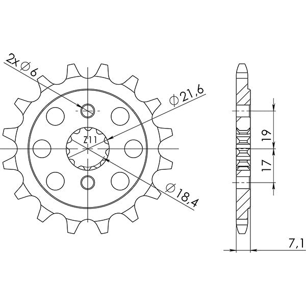 PIGNONE P520 - Z14 (DIS.20320)