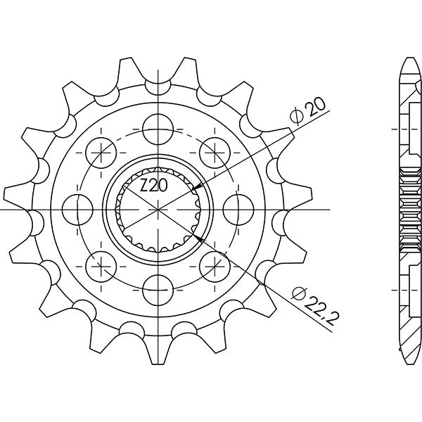 PIGNONE P520 - Z14 (DIS.21309)