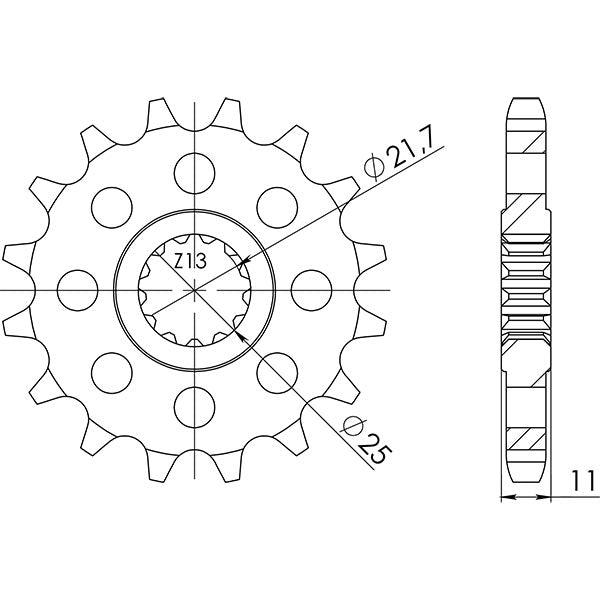PIGNONE P530 - Z16 (DIS.21602)