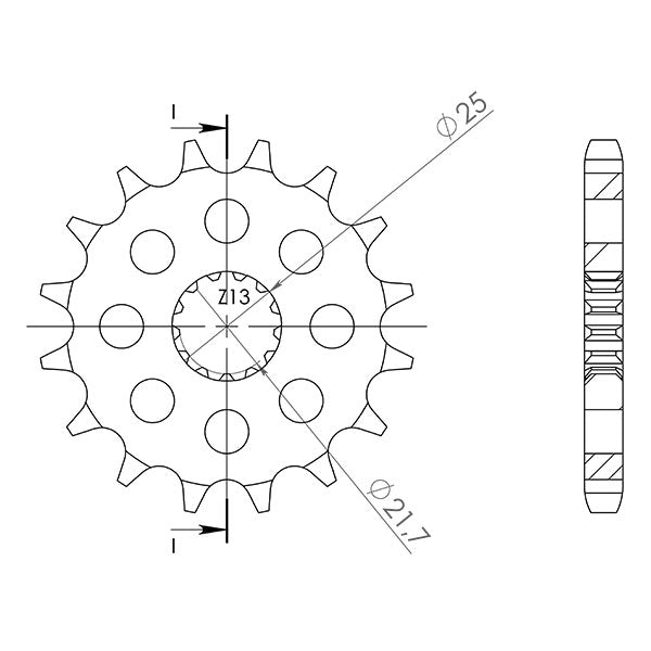 PIGNONE P532 - Z15 (DIS.22800)