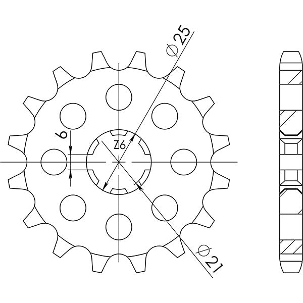 PIGNONE P530 - Z15 (DIS.24401)